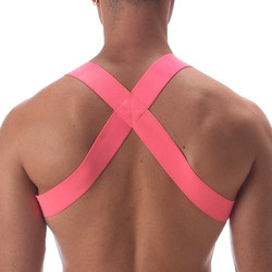Barcode Berlin Harnais élastique Leonsh Rose Neon